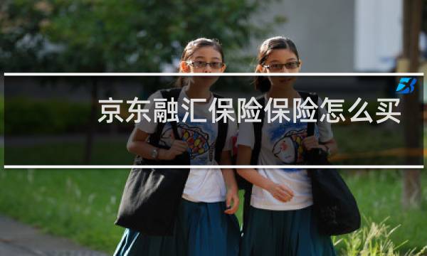 京东融汇保险保险怎么买