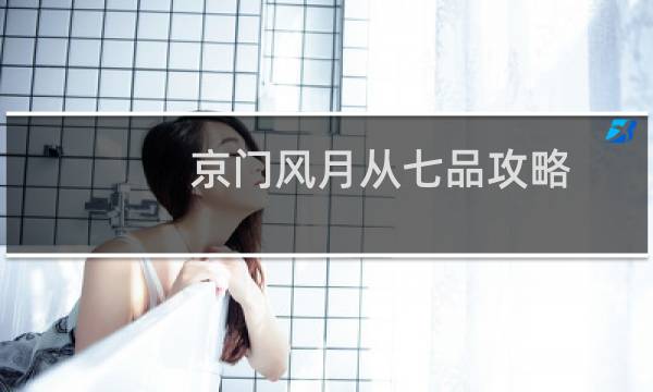京门风月从七品攻略