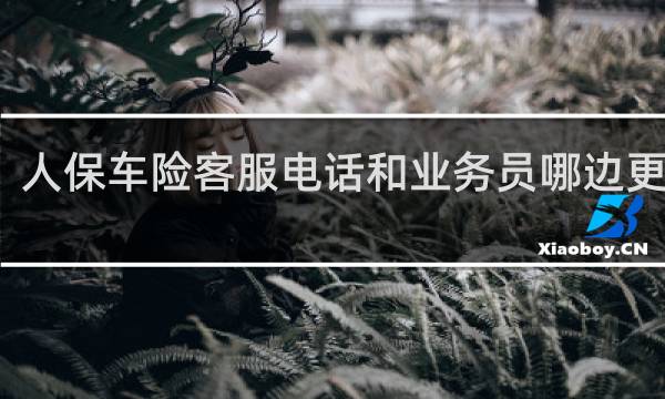 人保车险客服电话和业务员哪边更优惠