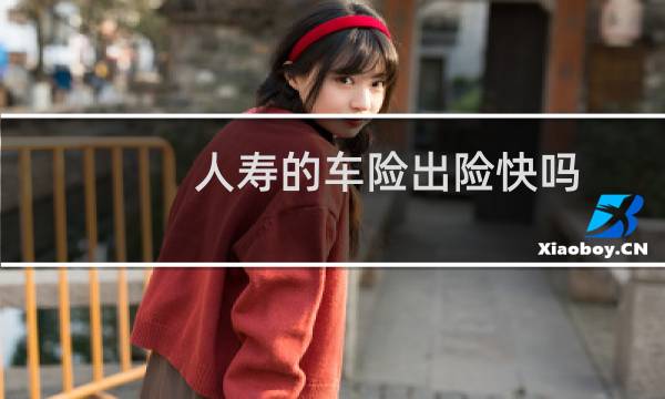 人寿的车险出险快吗