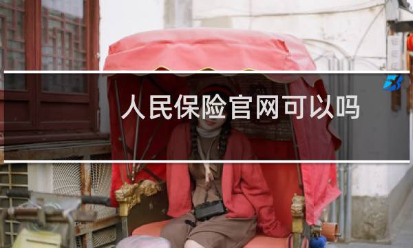人民保险官网可以吗