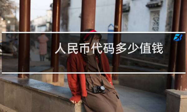 人民币代码多少值钱
