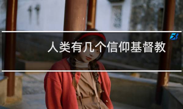 人类有几个信仰基督教