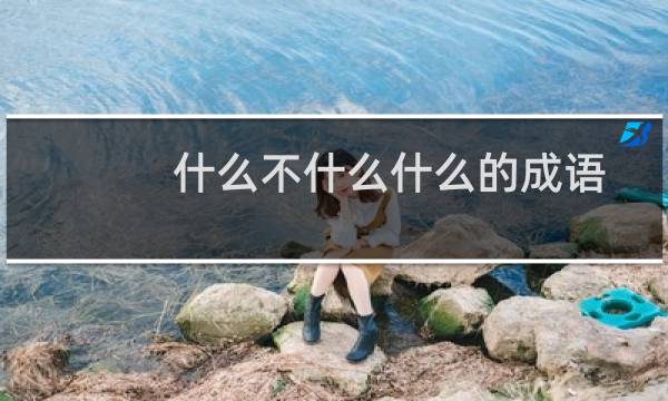什么不什么什么的成语