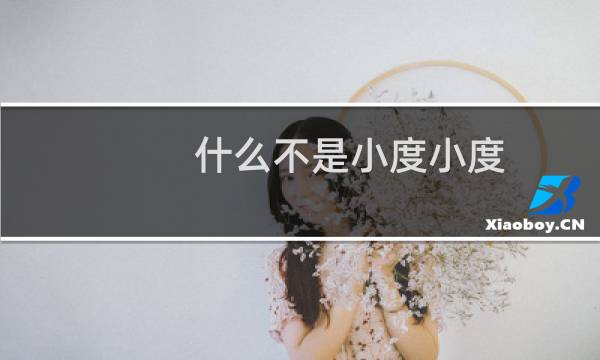 什么不是小度小度