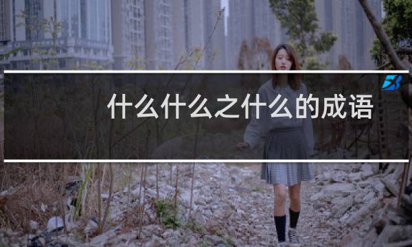 什么什么之什么的成语