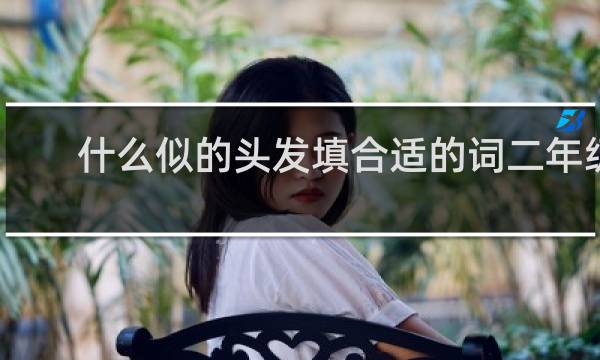 什么似的头发填合适的词二年级