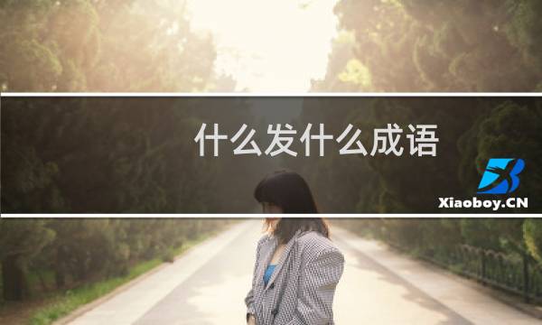 什么发什么成语