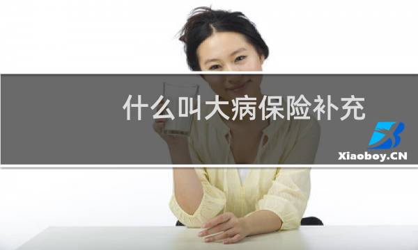 什么叫大病保险补充