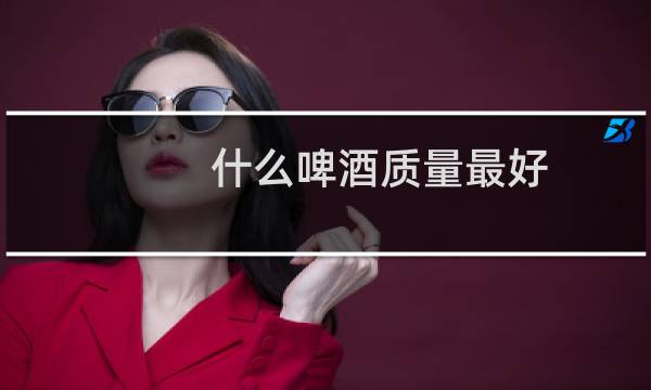 什么啤酒质量最好