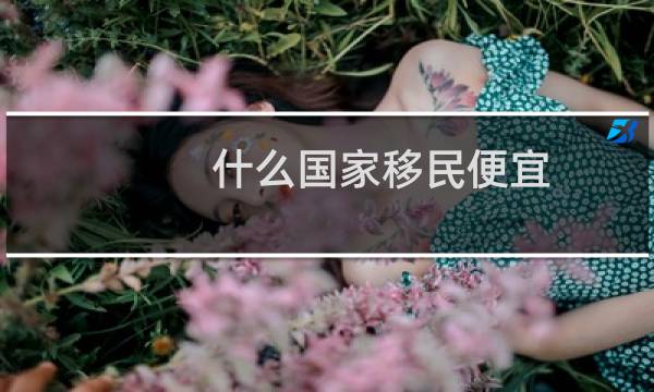 什么国家移民便宜