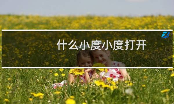 什么小度小度打开