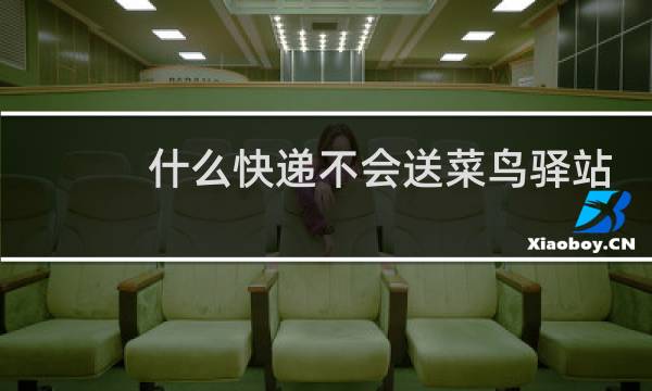 什么快递不会送菜鸟驿站