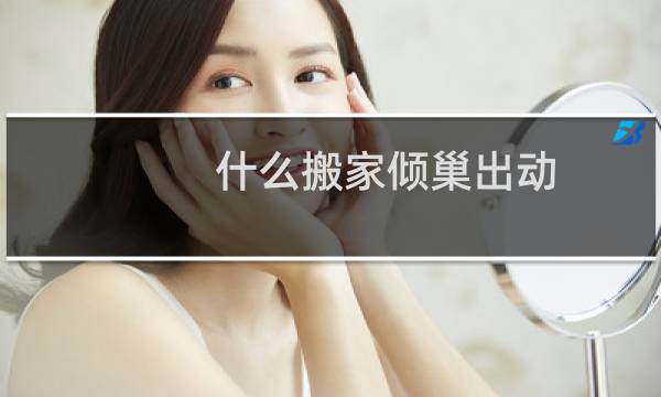 什么搬家倾巢出动