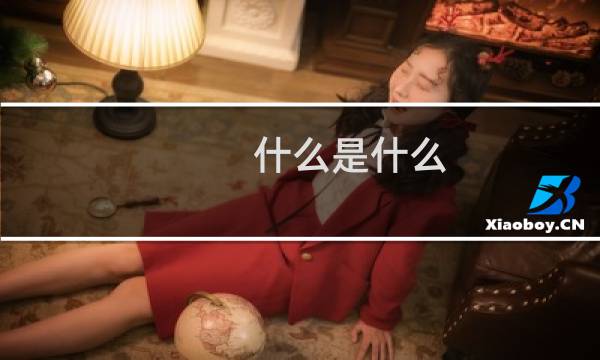 什么是什么,什么也是什么.