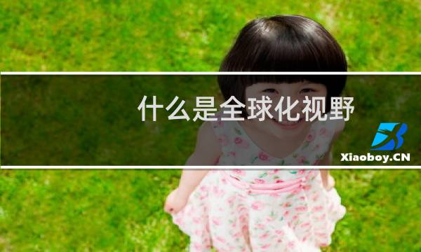 什么是全球化视野