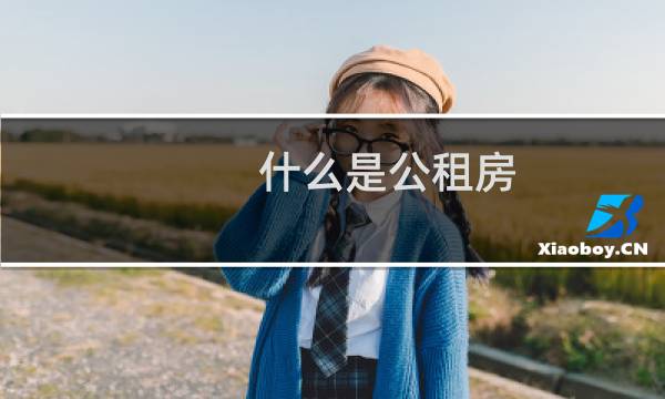 什么是公租房