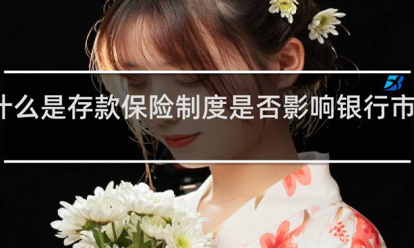 什么是存款保险制度是否影响银行市场约束