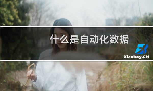什么是自动化数据
