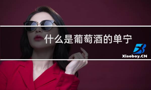 什么是葡萄酒的单宁