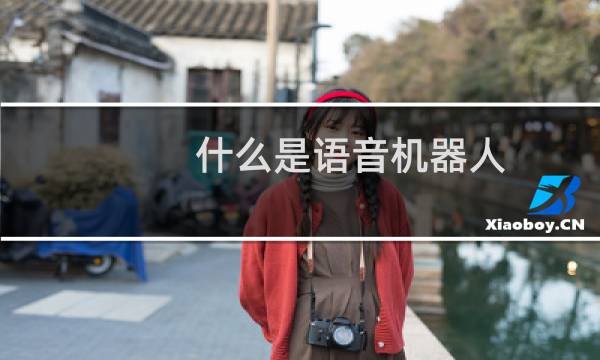 什么是语音机器人