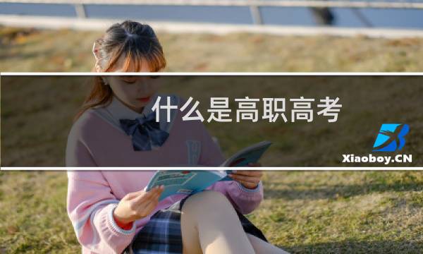 什么是高职高考