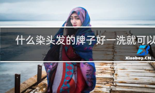 什么染头发的牌子好一洗就可以了