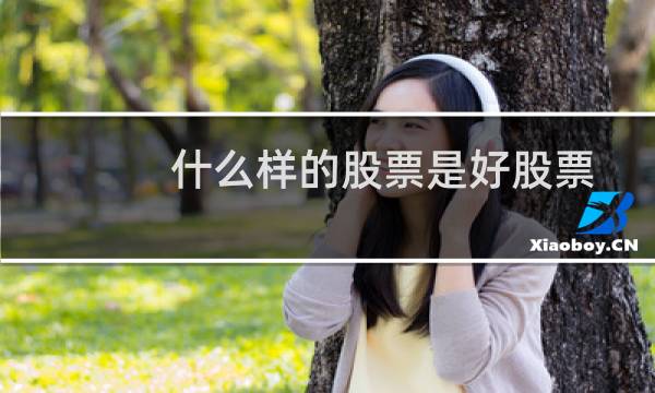 什么样的股票是好股票
