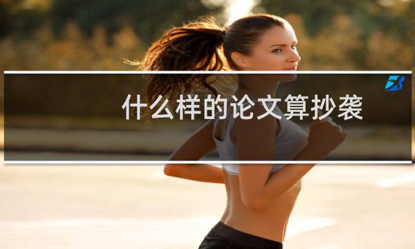 什么样的论文算抄袭