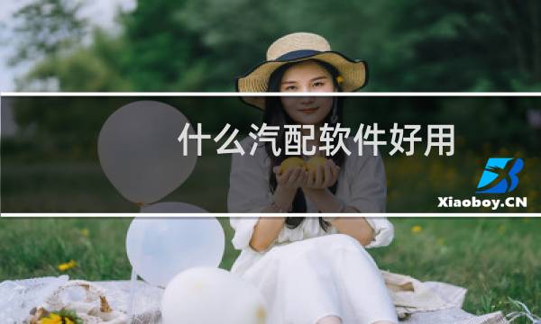 什么汽配软件好用