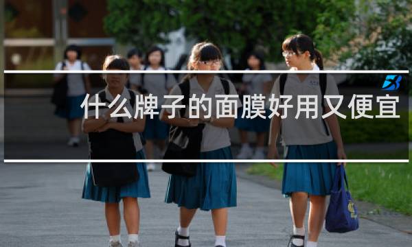 什么牌子的面膜好用又便宜