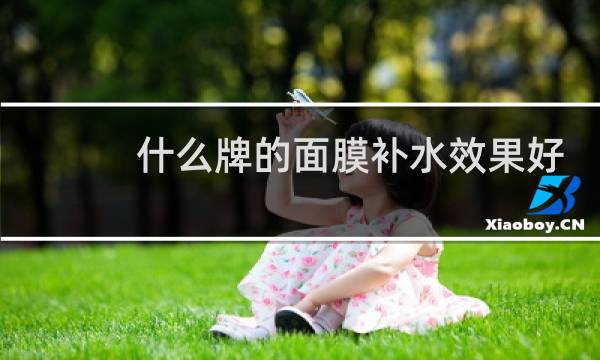 什么牌的面膜补水效果好