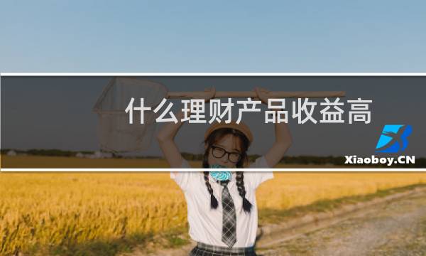 什么理财产品收益高