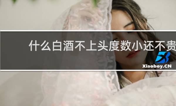 什么白酒不上头度数小还不贵