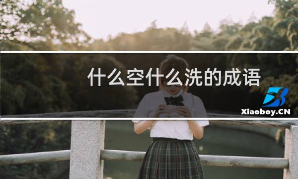 什么空什么洗的成语