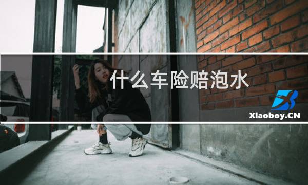 什么车险赔泡水