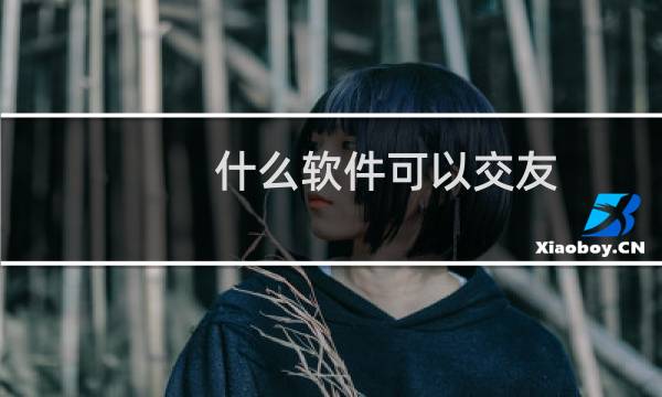 什么软件可以交友