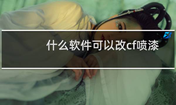 什么软件可以改cf喷漆