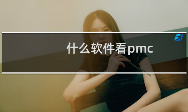 什么软件看pmc