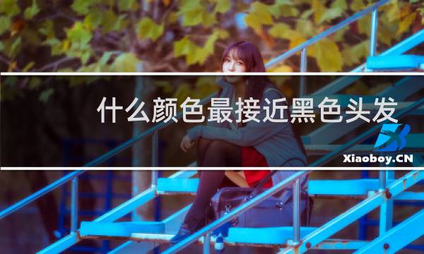 什么颜色最接近黑色头发