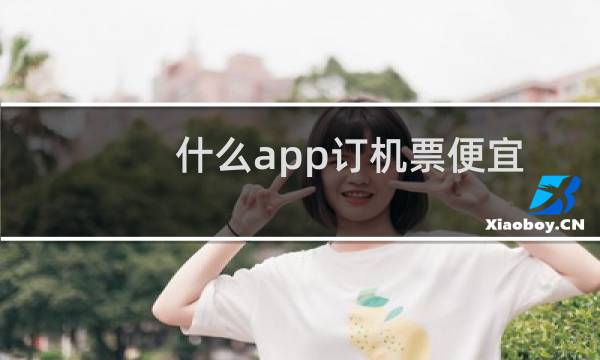 什么app订机票便宜