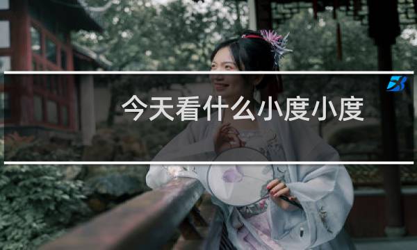 今天看什么小度小度