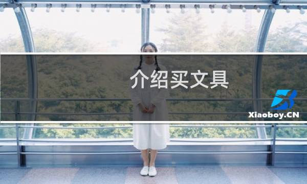 介绍买文具