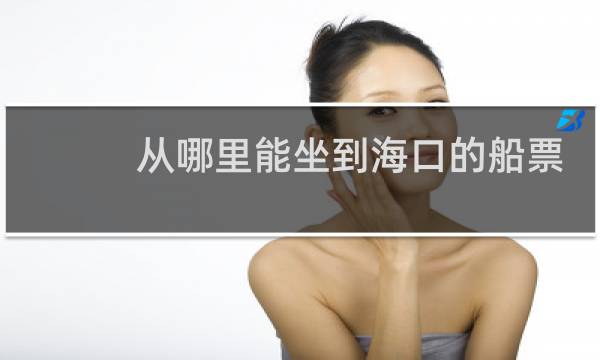 从哪里能坐到海口的船票