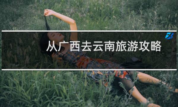 从广西去云南旅游攻略