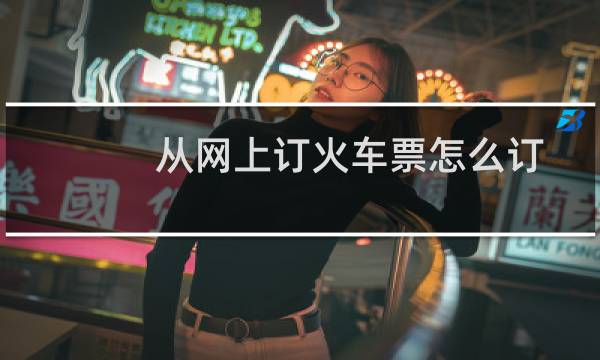 从网上订火车票怎么订