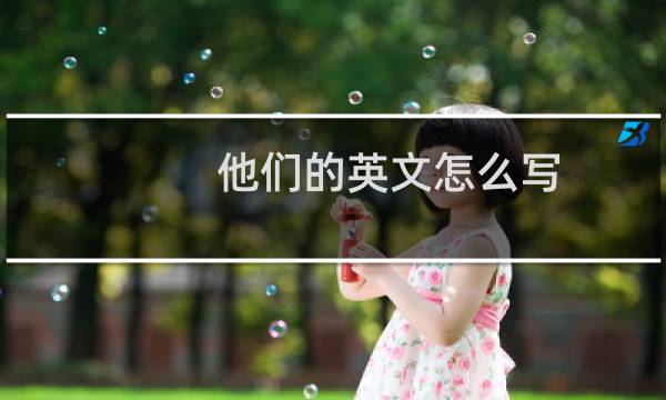他们的英文怎么写