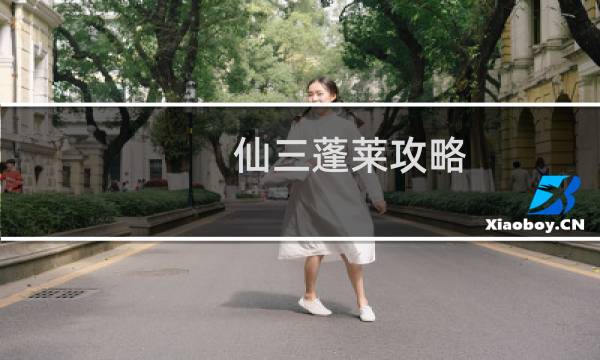 仙三蓬莱攻略