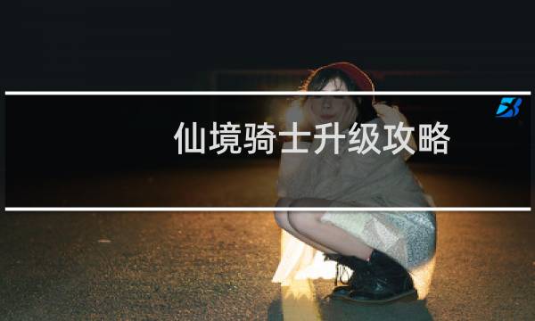 仙境骑士升级攻略