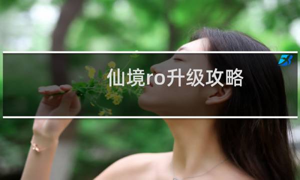 仙境ro升级攻略
